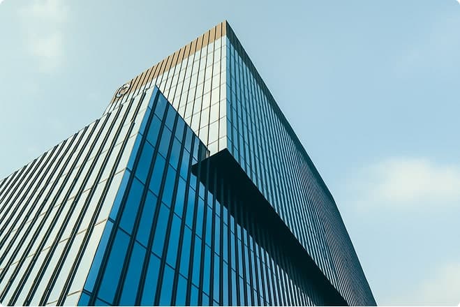 Modern Banking Building - AI Transformations
