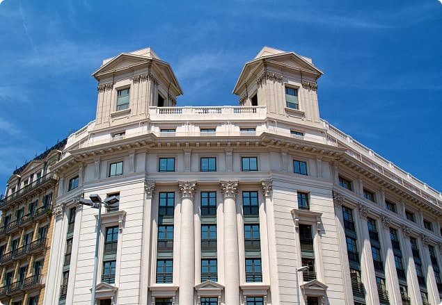 Modern Banking Building - AI Transformations